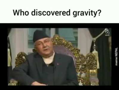 Gravitation ko theory ka haami aawiskarak hau