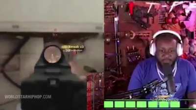 T-Pain wiping out a team full of racist, incel cod players by himself. So satisfying