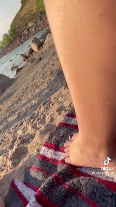 This is a Christian family beach!