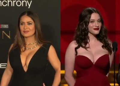 Who Would You Rather Titty Fuck, Salma Hayek Or Kat Dennings?