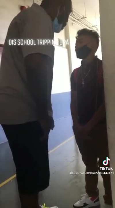 Grown man hitting a kid not only needs to be fired but arrested.