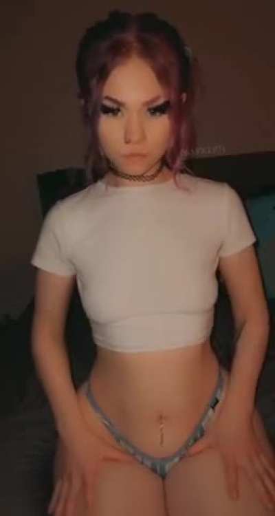 Are you into goth fuckdolls with tiny waists?