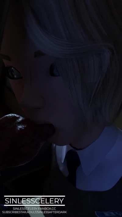Gwen Stacy Sucks off a Dog [Spiderman] (SinlessCelery)