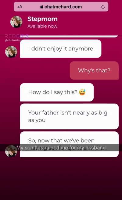 My step son's dick is so big that I can't feel my husband's in sex anymore