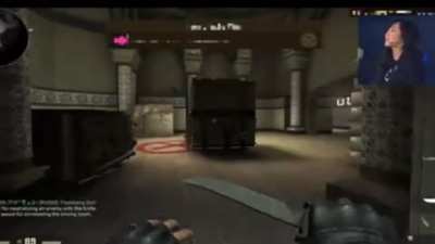 A brilliant knife move! Very difficult!