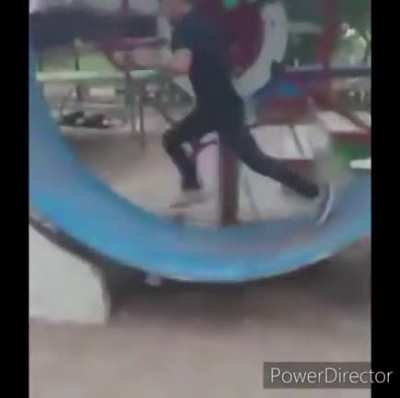It syncs quite well with the video