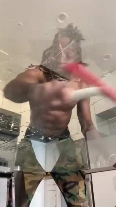 Sounds like a squeegee