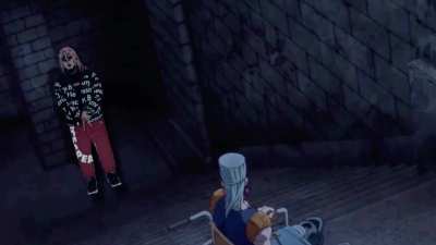 i don’t remember this golden wind scene?