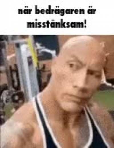 n&auml;r bedr&auml;garen &auml;r misst&auml;nksam!