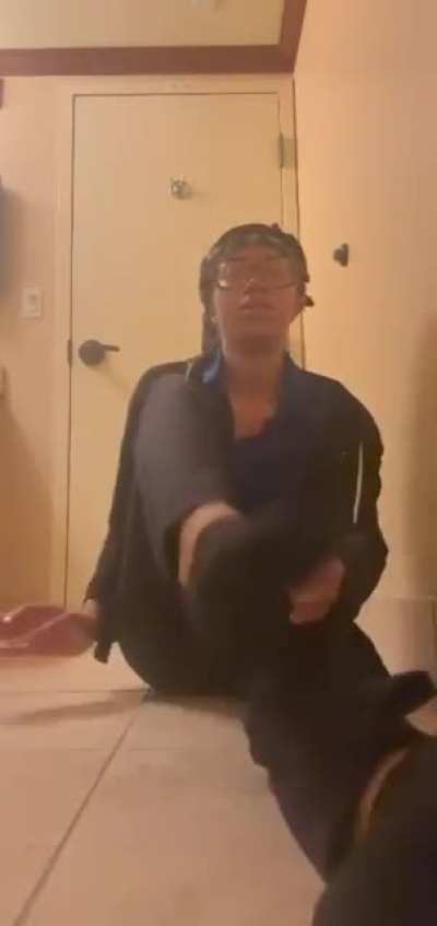 Kay just got home from a long nurse shift at the hospital. Got her ghetto ass to make me a quick feet video🔥😤