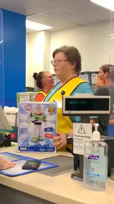 Returning buzz lightyear