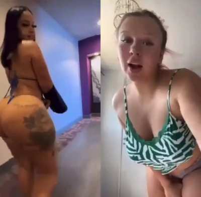 Who y&rsquo;all got 🍑🍑