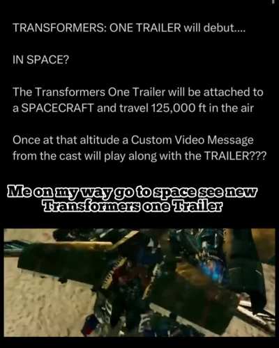 come on boys we are going back to cybertron