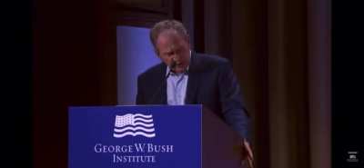 George W. Bush Suffers Brutal Freudian Slip: &ldquo;The Decision of One Man to Launch a Wholly Unjustified and Brutal Invasion of Iraq&rdquo;