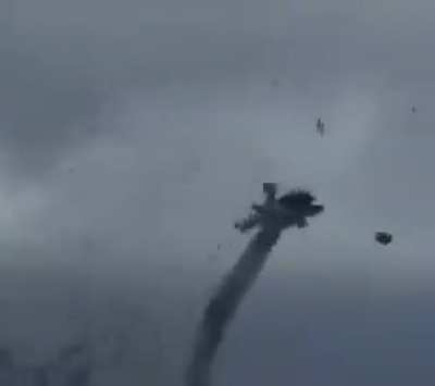 The Hornslet Wind Turbine Collapse happened on February 22, 2008 and it is one of only a few structural collapses that have been captured on film