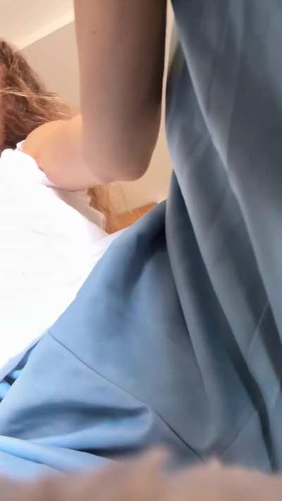 How about I sit on your face for the next round?