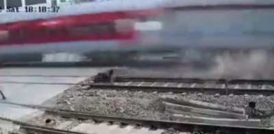 He just missed his train&hellip;