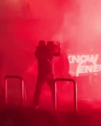 Several thousand anti-capitalist and anti-fascist protesters took to the streets in Milan against the corrupted Olympics. Clashes erupted with police as demonstrators condemned the presence of the Israeli and US teams and the US fascist ICE goons being br