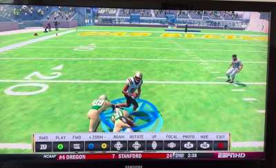 If NCAA 25 can&rsquo;t do this we have regressed! 