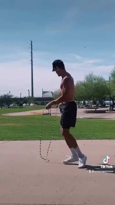 Trying to get the tiktokers on the rope