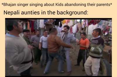Thought of this while aama was listening to bhajan.
