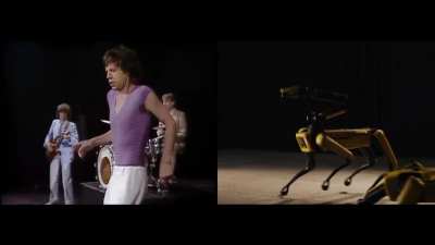 Boston Dynamics &ldquo;Spot Me Up&rdquo; | The Rolling Stones &amp;amp; Boston Dynamics