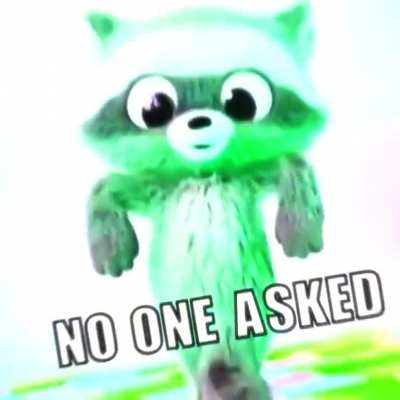No one asked