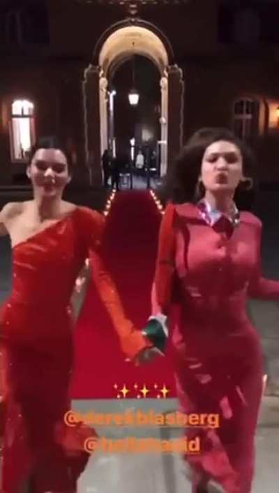 with Kendall Jenner