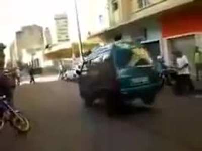 Even physics doesn't are applied to brazilian traffic
