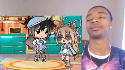 Gacha lovers reacting to "FUNNY" Gacha videos be like: