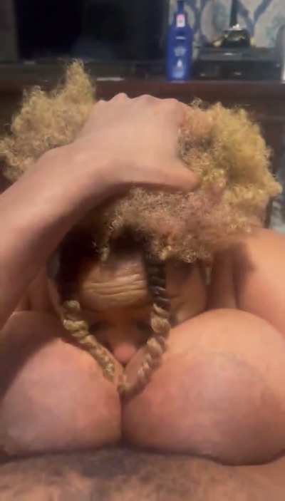 Titfuck blowjob 