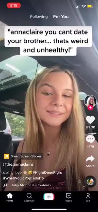 IncestTok 🤢
