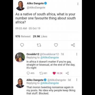 Aliko Dangote having a mental breakdown 