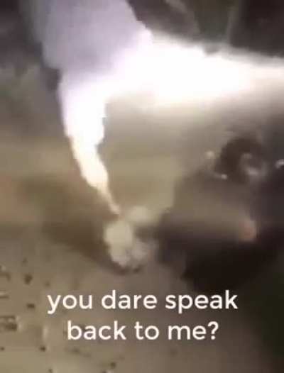 Mean beats his girlfriend for disrespecting him, it happened in Romania last year (a bit of translation included) apparently the guy was arrested later