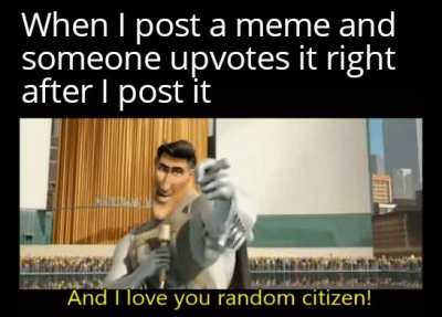 Thank you very much random person!