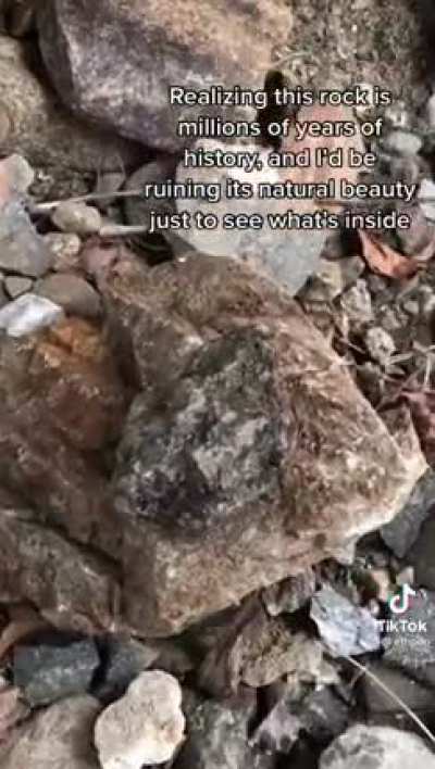 Don&rsquo;t take rocks for granite