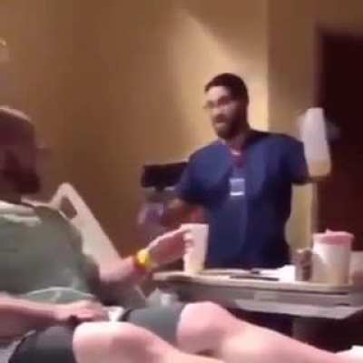 To drink water