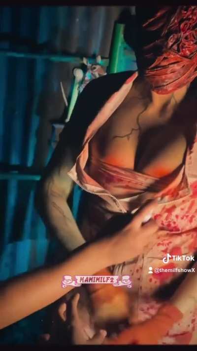 #TBT Tras c&aacute;mara de la sesi&oacute;n de fotos #silenthill #makeup #produccion #silenthillnurse #cosplay