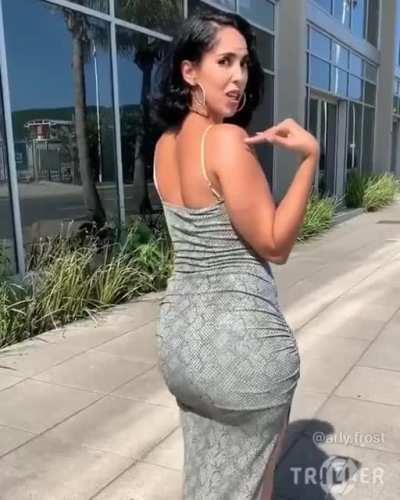 I've never seen a dress wore so well..