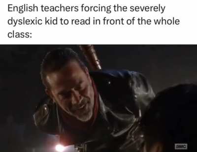 dyslexic kid