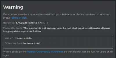 The Islamist roblox warriors