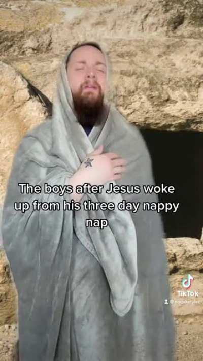 He&rsquo;s risen my guys