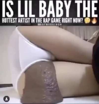 Is lit baby the hottest rapper in the rap game right now?