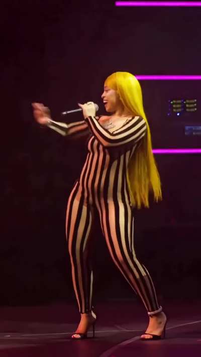 Ice Spice performing at Spotify's 2024 Best New Artist Party