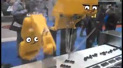 Just an ordinary day in the robot world.