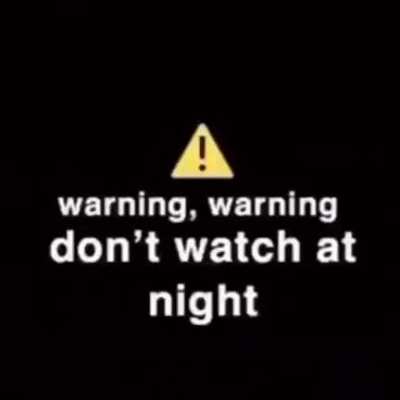 guys its very scary
