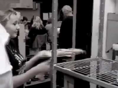 This argument between Gordon Ramsay and the owners of Amy's Baking Company on Kitchen Nightmares. This was the first time he ever walked out