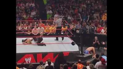 Edge destroys Trish