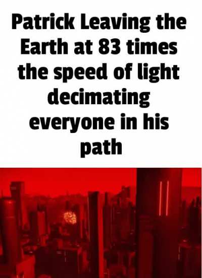 Patrick In night light episode