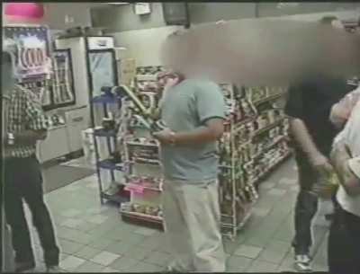 Drunk Beetlejuice getting ID&rsquo;d while buying beer and cigarettes 